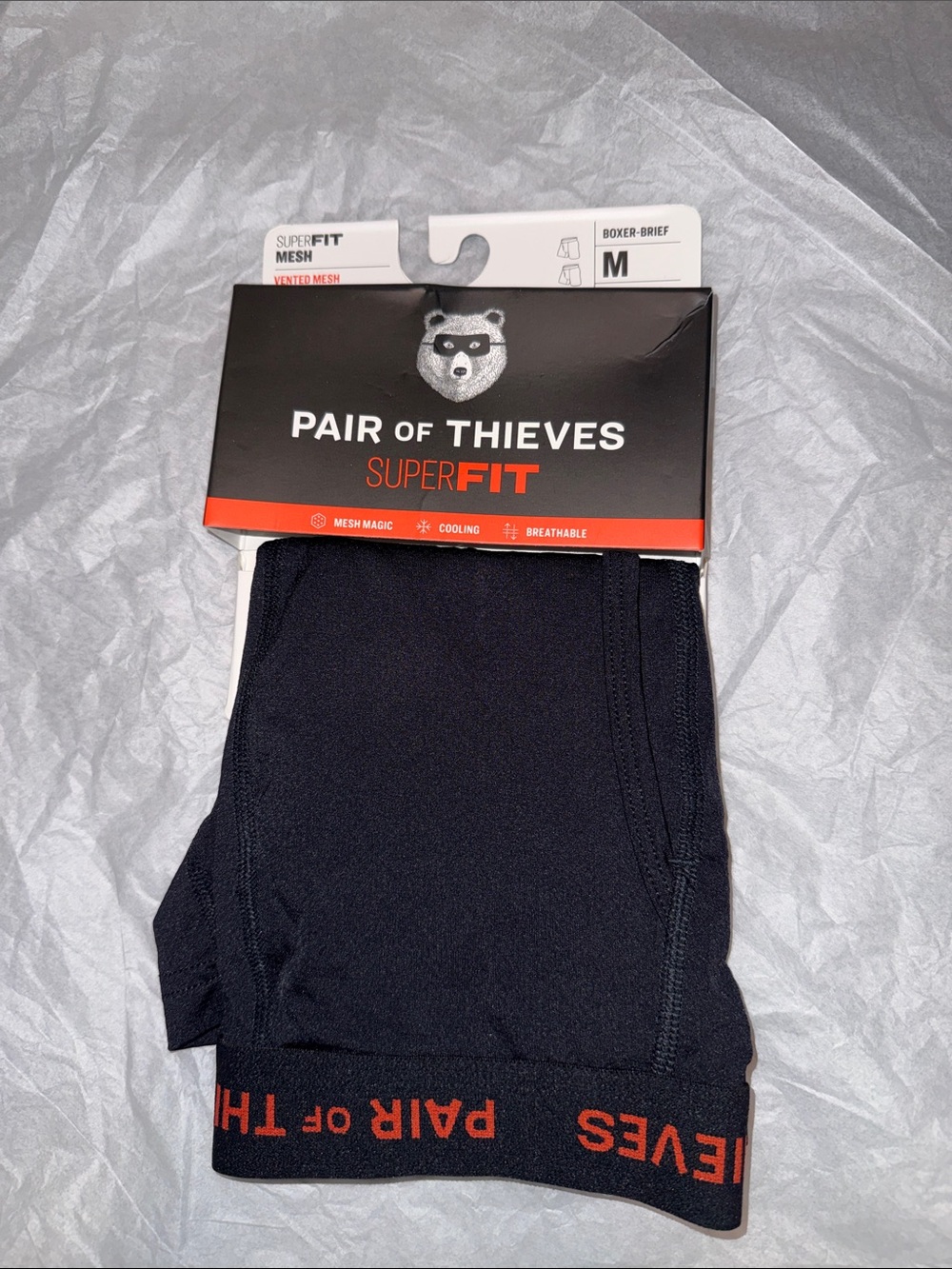 Pair of Thieves SuperFit Mesh Men's Boxer Brief M